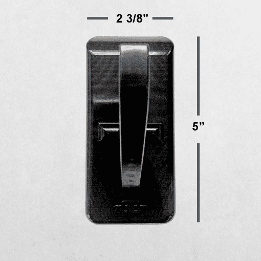 BuffBrac Curtain Bracket Pair - Brown Plastic - Image 2